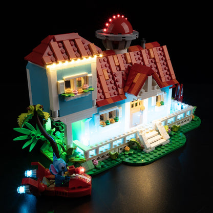 Light Kit For LEGO Lilo and Stitch Beach House 43268 - 43268-Lilo-and-Stitch-Beach-House-3-on