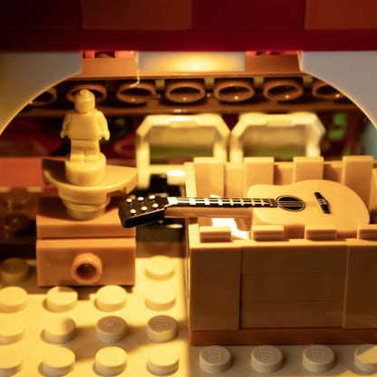 Light Kit For LEGO Lilo and Stitch Beach House 43268 - 43268-Lilo-and-Stitch-Beach-House-8-details