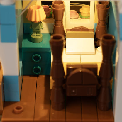 Light Kit For LEGO Lilo and Stitch Beach House 43268 - 43268-Lilo-and-Stitch-Beach-House-9-details