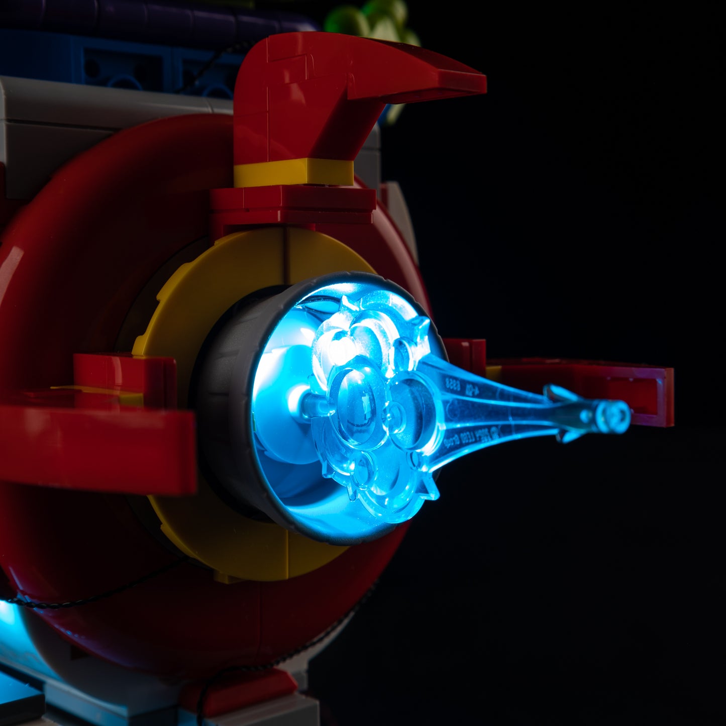 Light Kit For LEGO Alien with Pizza Planet Rocket Ride 43307