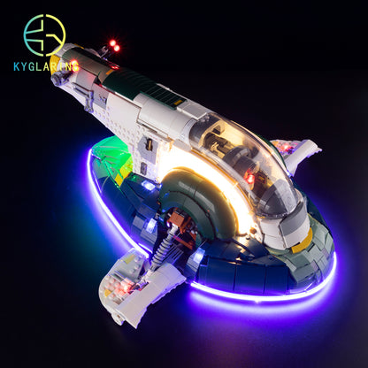 LED Light Kit for Jango Fett's Firespray-Class Starship 75409