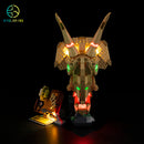 LED Light Kit for Dinosaur Fossils: Triceratops Skull 76969