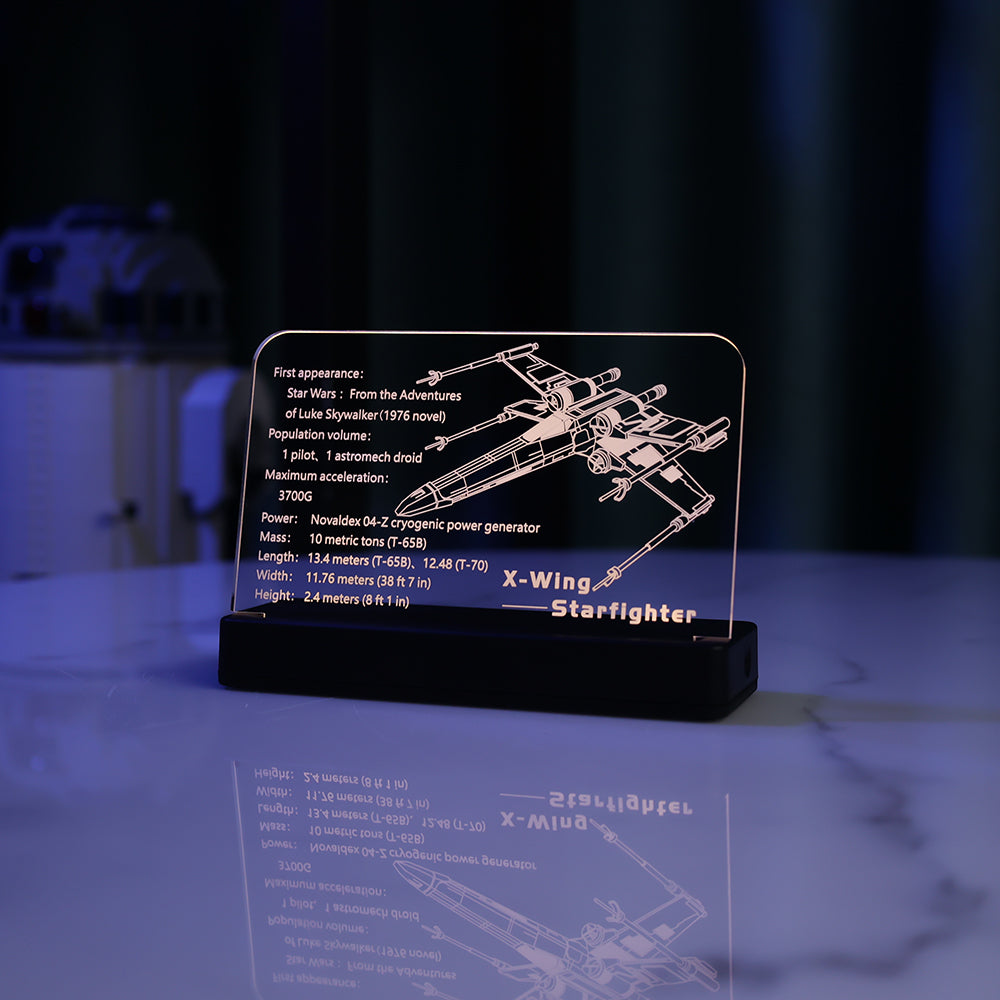 LED Acrylic Nameplate for Colosseum #75355
