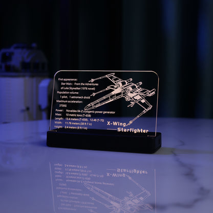 LED Acrylic Nameplate for Colosseum #75355