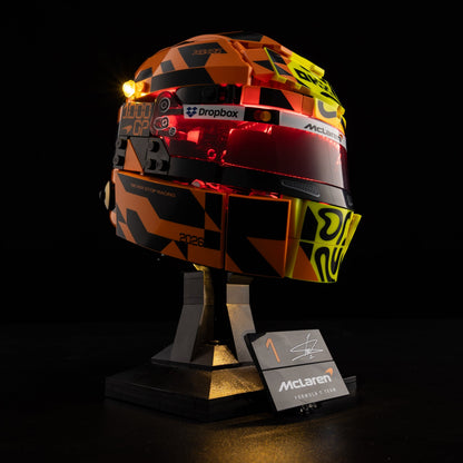 Light Kit For LEGO Lando Norris Helmet 43023 - 5-on