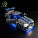 LED Light Kit for 2 Fast 2 Furious Nissan Skyline GT-R (R34) Car 42210