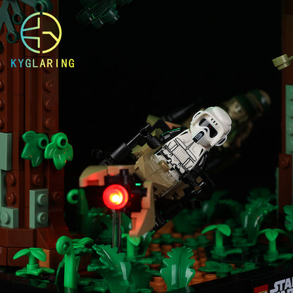 Led Lighting Set for Endor Speeder Chase Diorama 75353