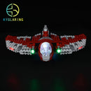 Led Light Kit For Ahsoka Tano's T-6 Jedi Shuttle 75362