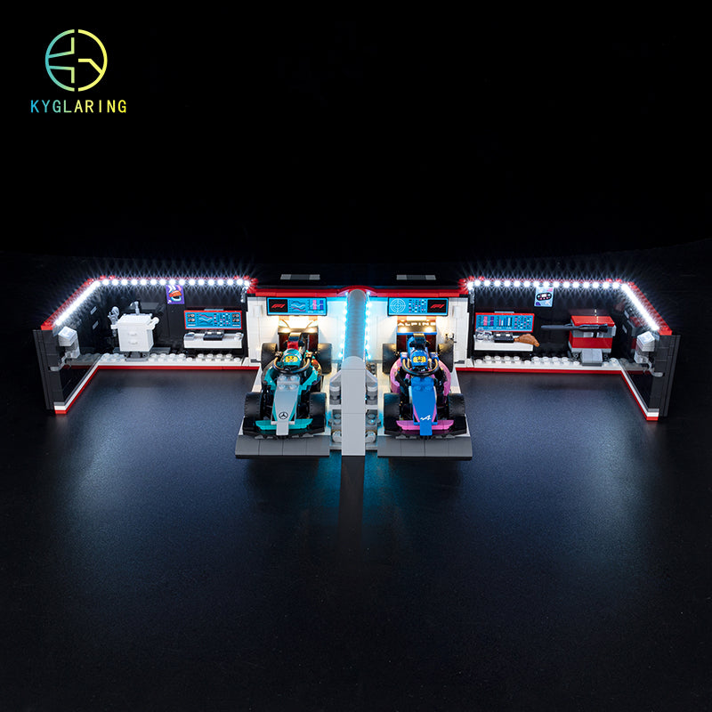 LED Light Kit for F1® Garage & Mercedes-AMG & Alpine Cars 60444