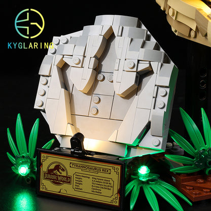 Led Lighting Set for Dinosaur Fossils: T. rex Skull 76964