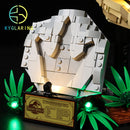Led Lighting Set for Dinosaur Fossils: T. rex Skull 76964