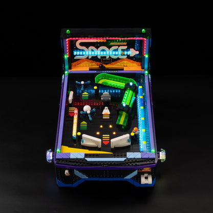 Light Kit For LEGO Arcade Pinball Machine 11374 - 6-on