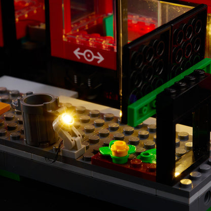 Light Kit For LEGO Downtown Streetcar and Station 60423 - 60423-Downtown-Streetcar-and-Station-11-details