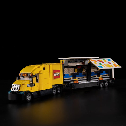 Light Kit For LEGO Yellow Delivery Truck 60440 - 60440-Yellow-Delivery-Truck-1-off