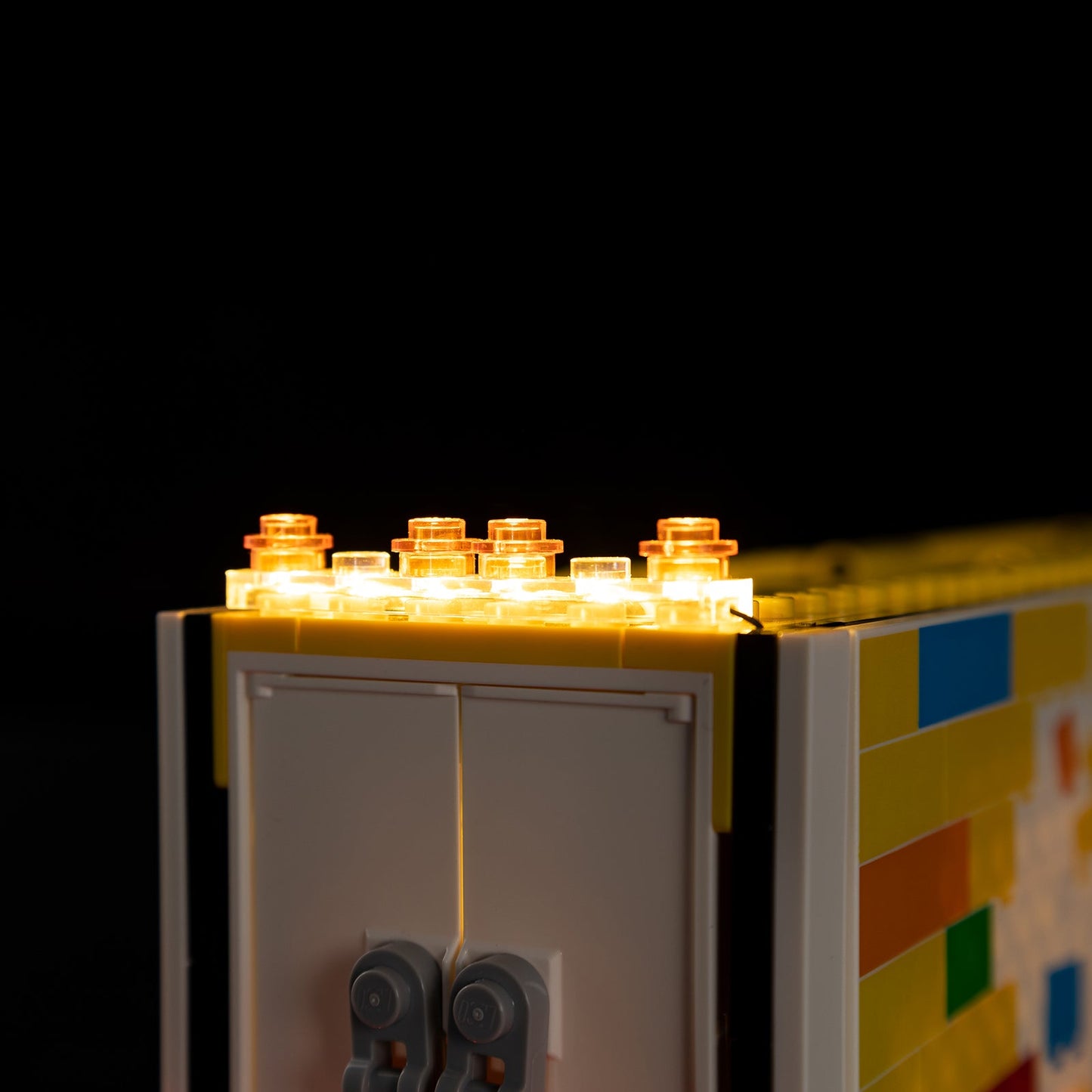 Light Kit For LEGO Yellow Delivery Truck 60440 - 60440-Yellow-Delivery-Truck-11-details