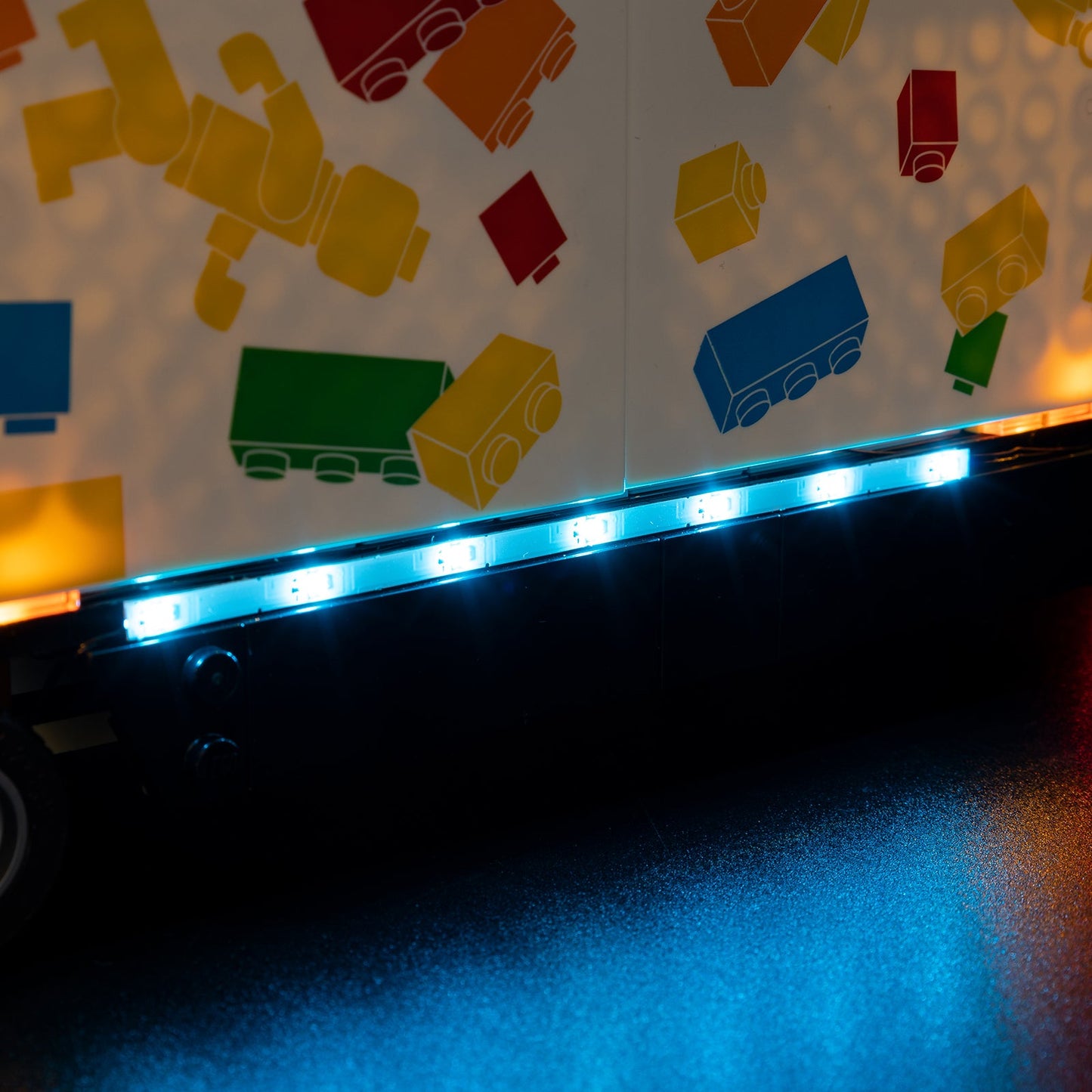 Light Kit For LEGO Yellow Delivery Truck 60440 - 60440-Yellow-Delivery-Truck-12-details