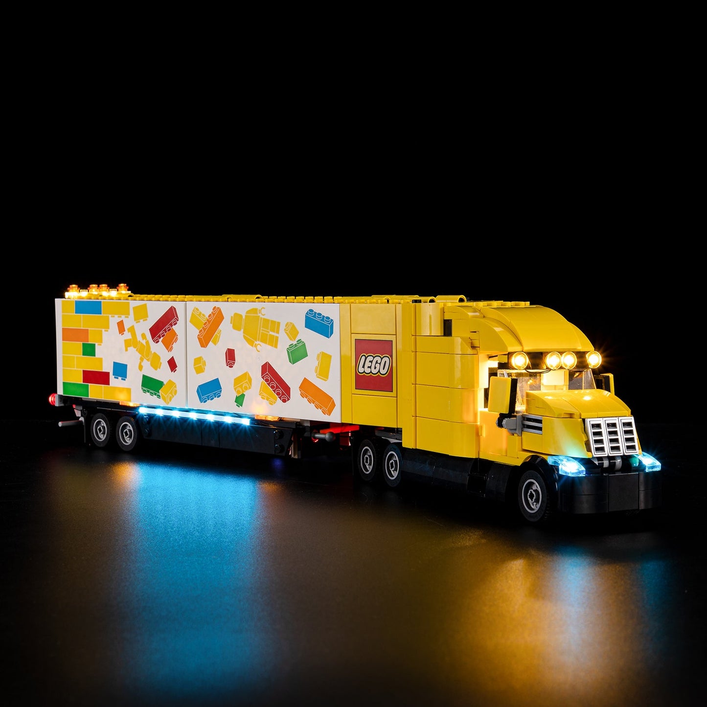 Light Kit For LEGO Yellow Delivery Truck 60440 - 60440-Yellow-Delivery-Truck-5-on