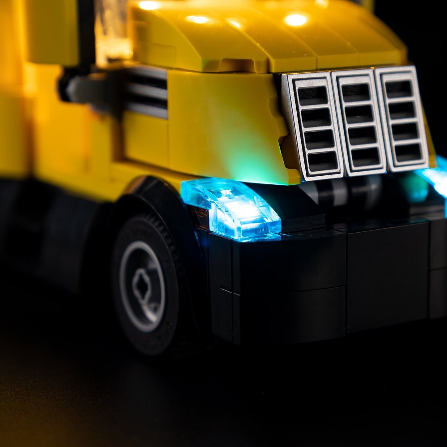 Light Kit For LEGO Yellow Delivery Truck 60440 - 60440-Yellow-Delivery-Truck-7-details