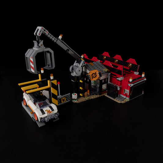 Light Kit For LEGO Scrapyard with Cars 60472 - 60472-Scrapyard-with-Cars-Scrapyard-with-Cars-1-off