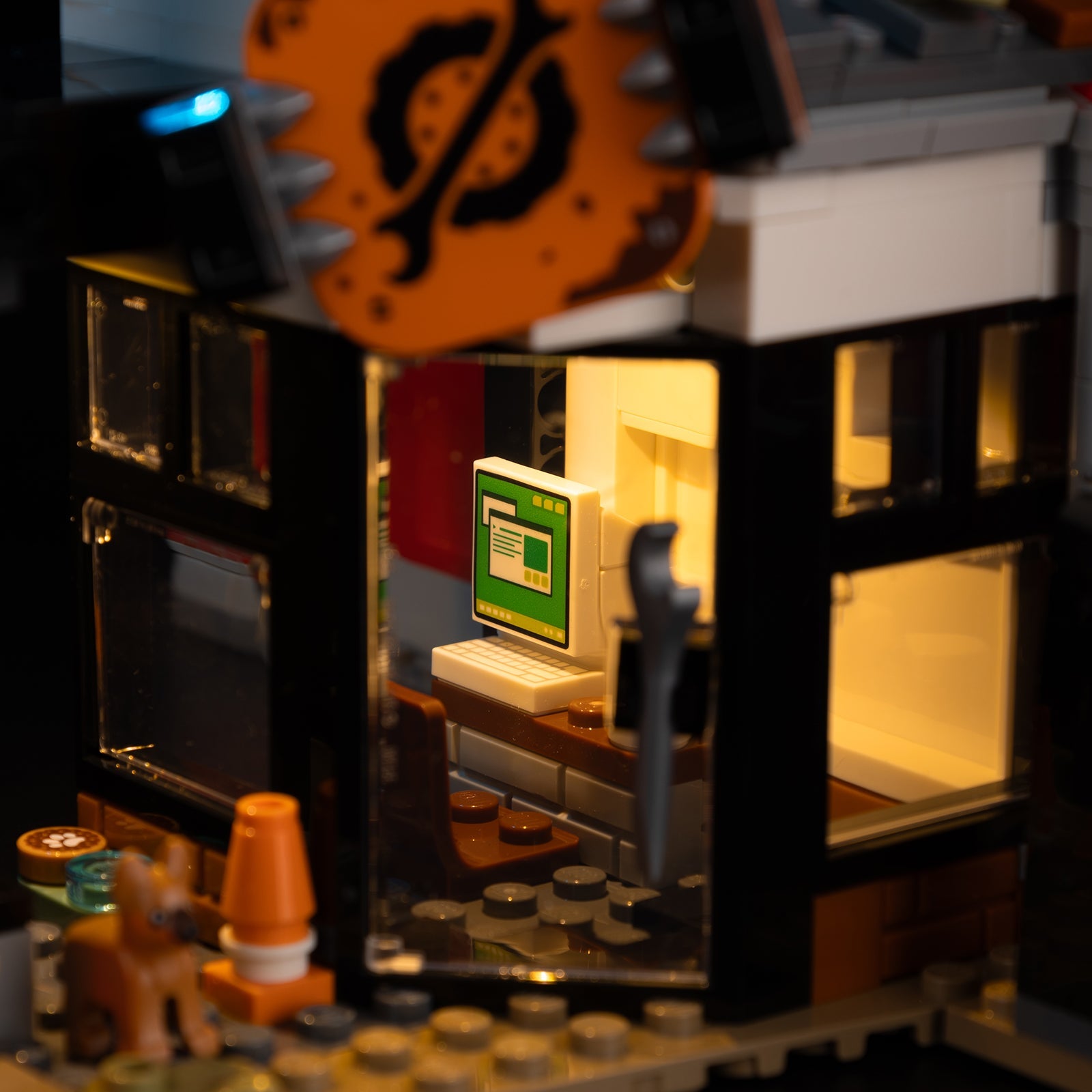 Light Kit For LEGO Scrapyard with Cars 60472 - 60472-Scrapyard-with-Cars-Scrapyard-with-Cars-11-details