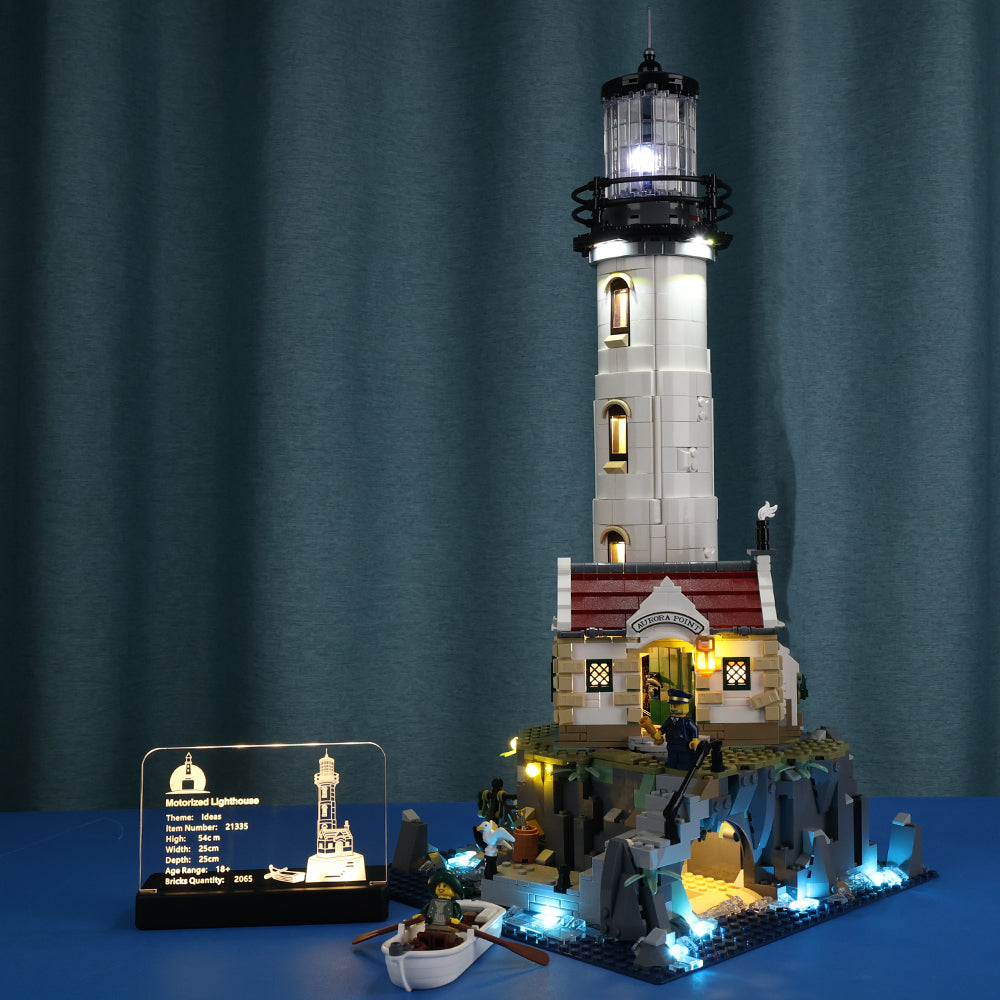 LED Acrylic Nameplate Nameplate for Motorized Lighthouse #21335