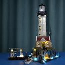 LED Acrylic Nameplate Nameplate for Motorized Lighthouse