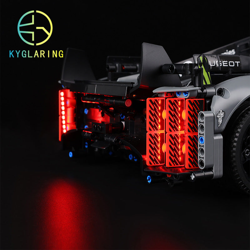 LED Light Kit For PEUGEOT 9X8 24H Le Mans Hybrid Hypercar 42156