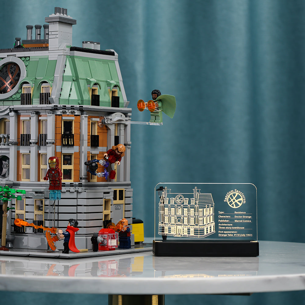 LED Acrylic Nameplate for Sanctum Sanctorum #76218