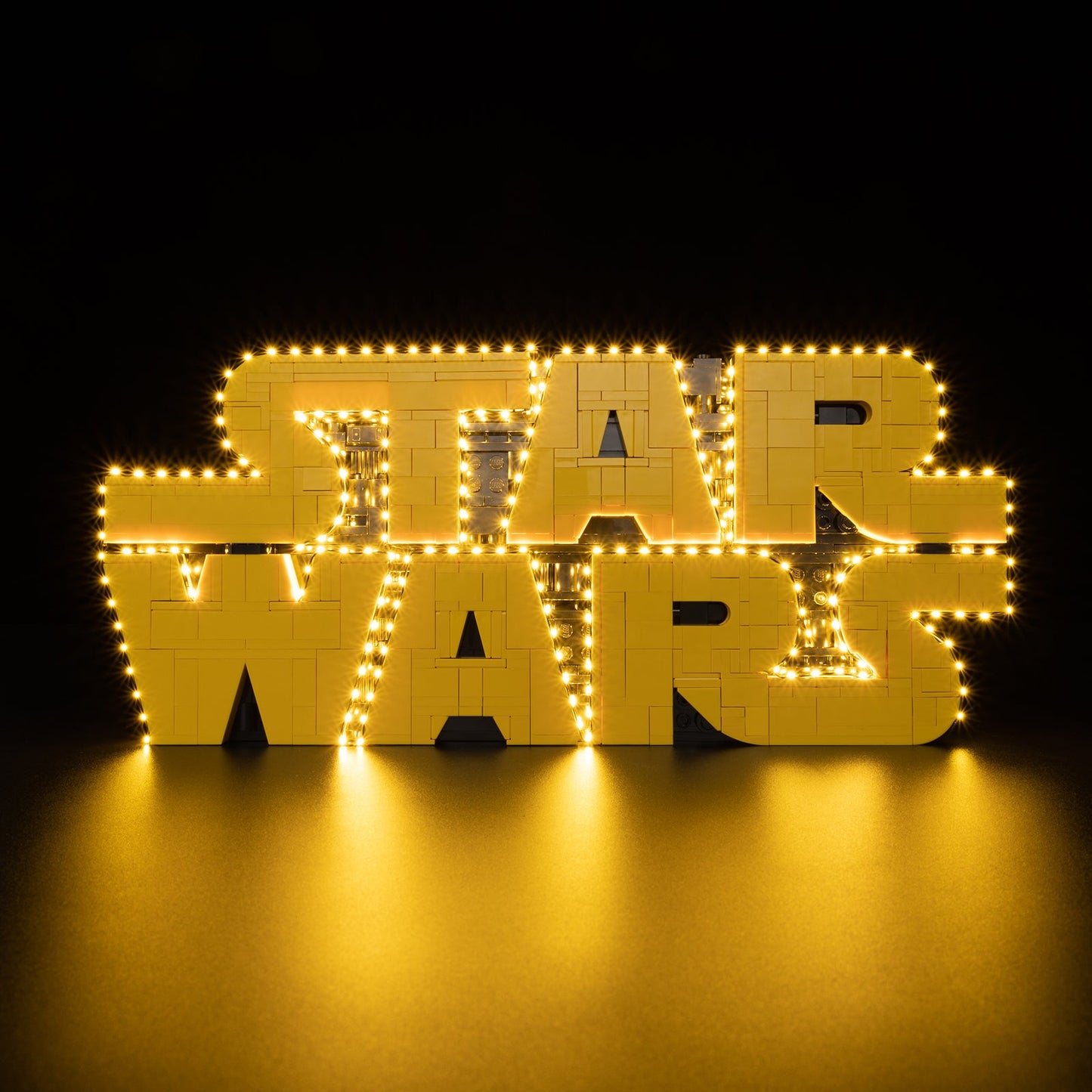 Light Kit For LEGO Brick-Built Star Wars Logo 75407 - 75407-Brick-Built-Star-Wars-Logo-Brick-Built-Star-Wars-Logo-Brick-Built-Star-Wars-Logo-Brick-Built-Star-Wars-Logo-Brick-Built-Star-Wars-Logo-2-on