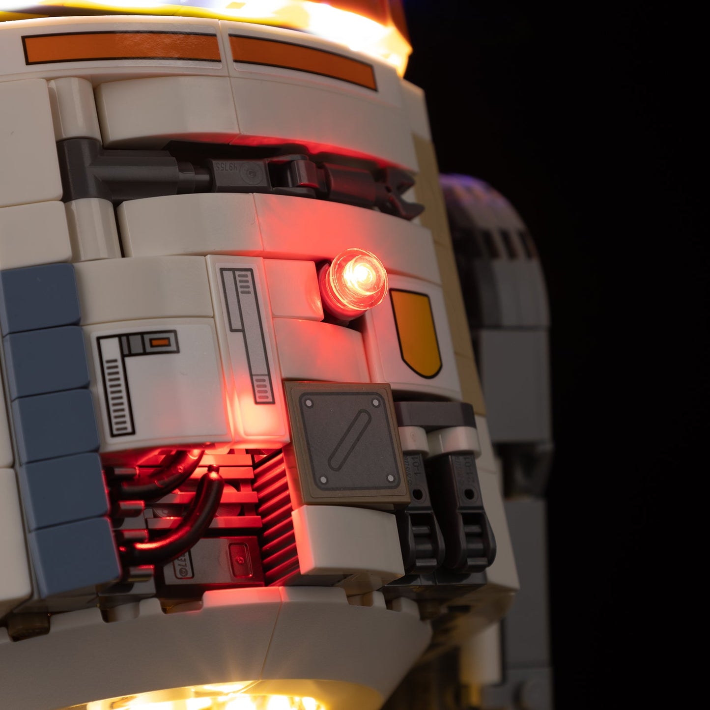 Light Kit For LEGO Chopper C1-10P Astromech Droid 75416 - 75416-Chopper-9-details