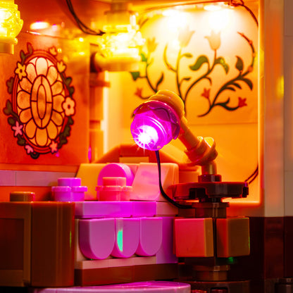 Light Kit For LEGO Glinda and Elphaba Dormitory 75683 - 75683-Glinda-Elphaba-Dormitory-11-details