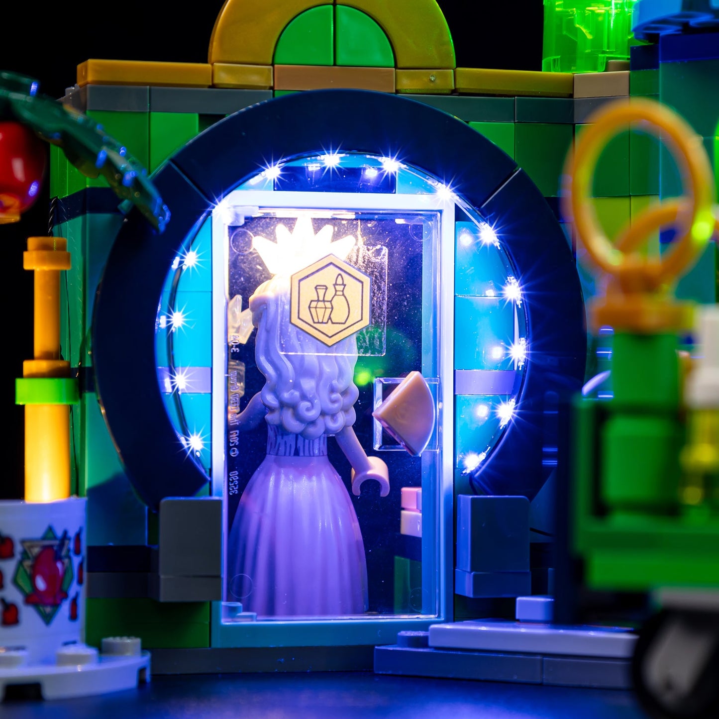 Light Kit For LEGO Welcome to Emerald City 75684 - 75684-Emerald-City-10-details