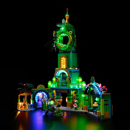 Light Kit For LEGO Welcome to Emerald City 75684 - 75684-Emerald-City-2-on