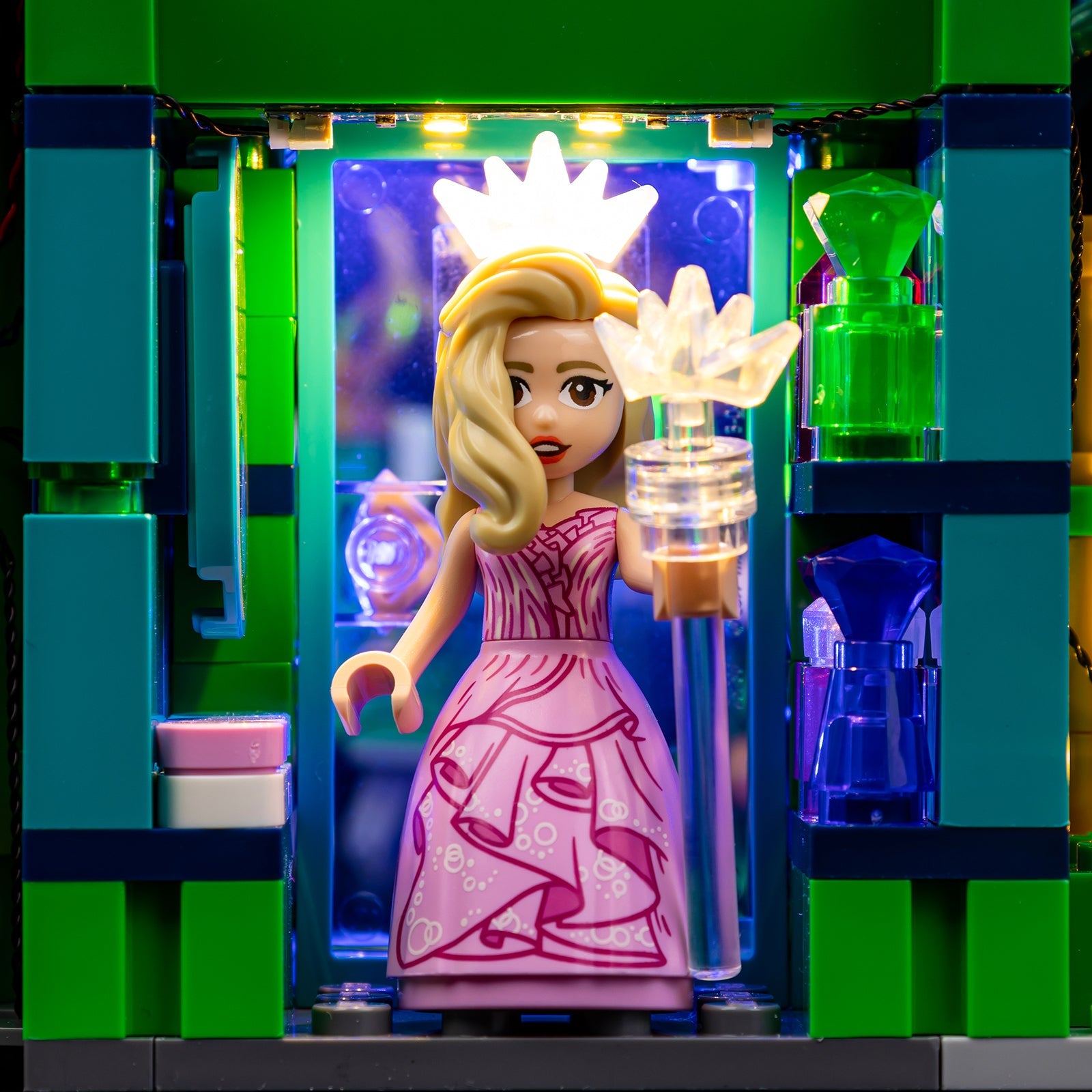 Light Kit For LEGO Welcome to Emerald City 75684 - 75684-Emerald-City-6-details