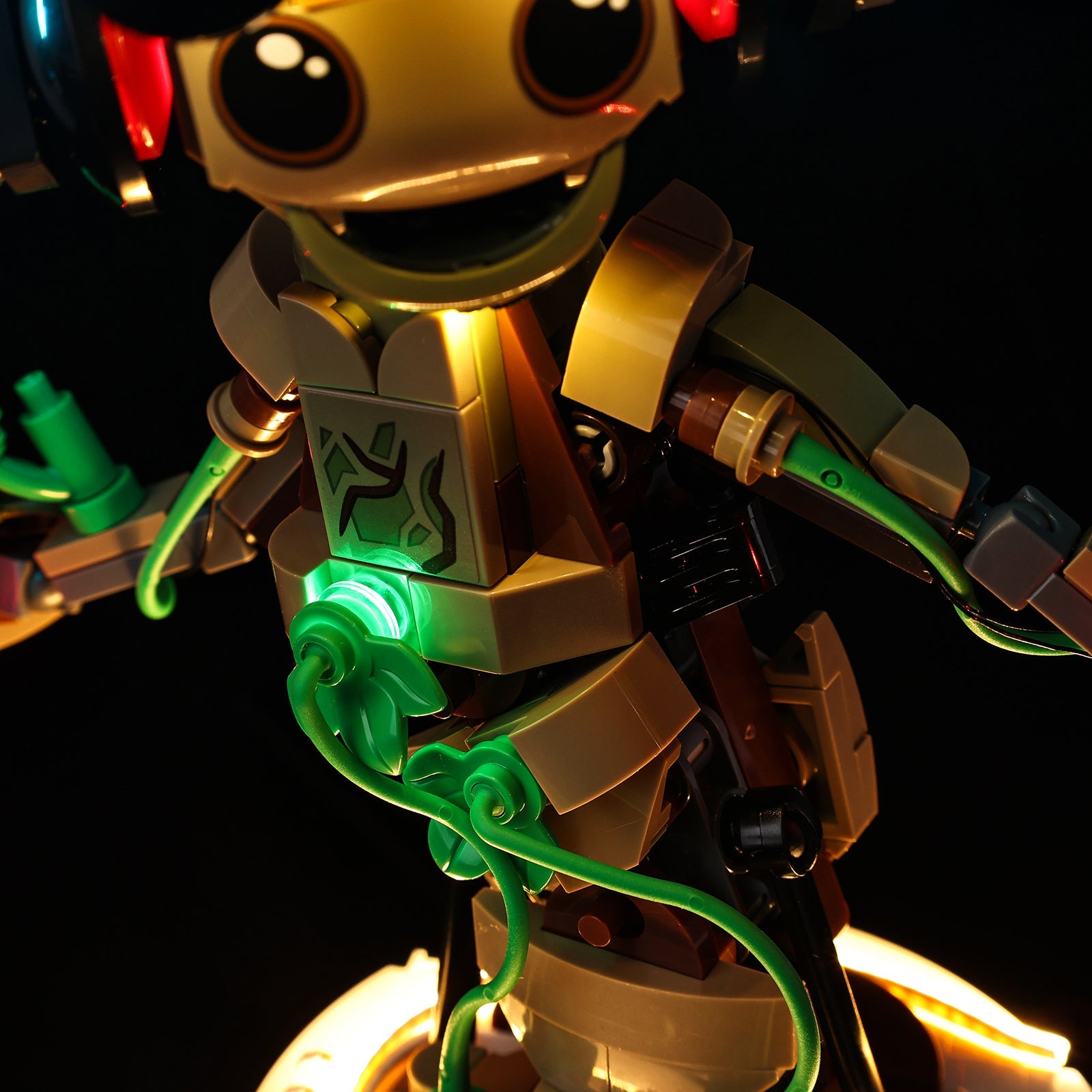 Light Kit For LEGO Dancing Groot 76297 - 76297-Dancing-Groot-7-details