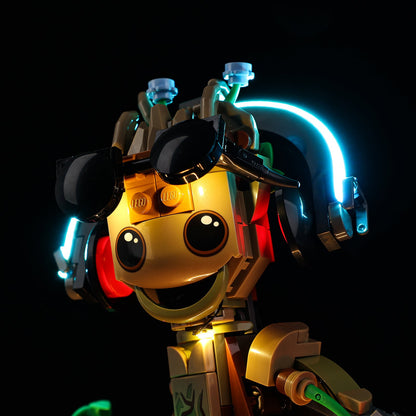 Light Kit For LEGO Dancing Groot 76297 - 76297-Dancing-Groot-8-details