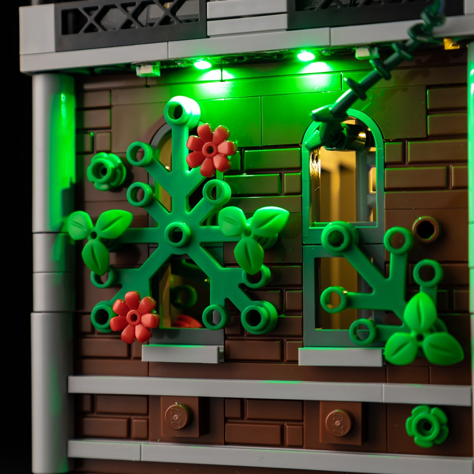 Light Kit For LEGO Arkham Asylum 76300 - 76300-Arkham-Asylum-10-details