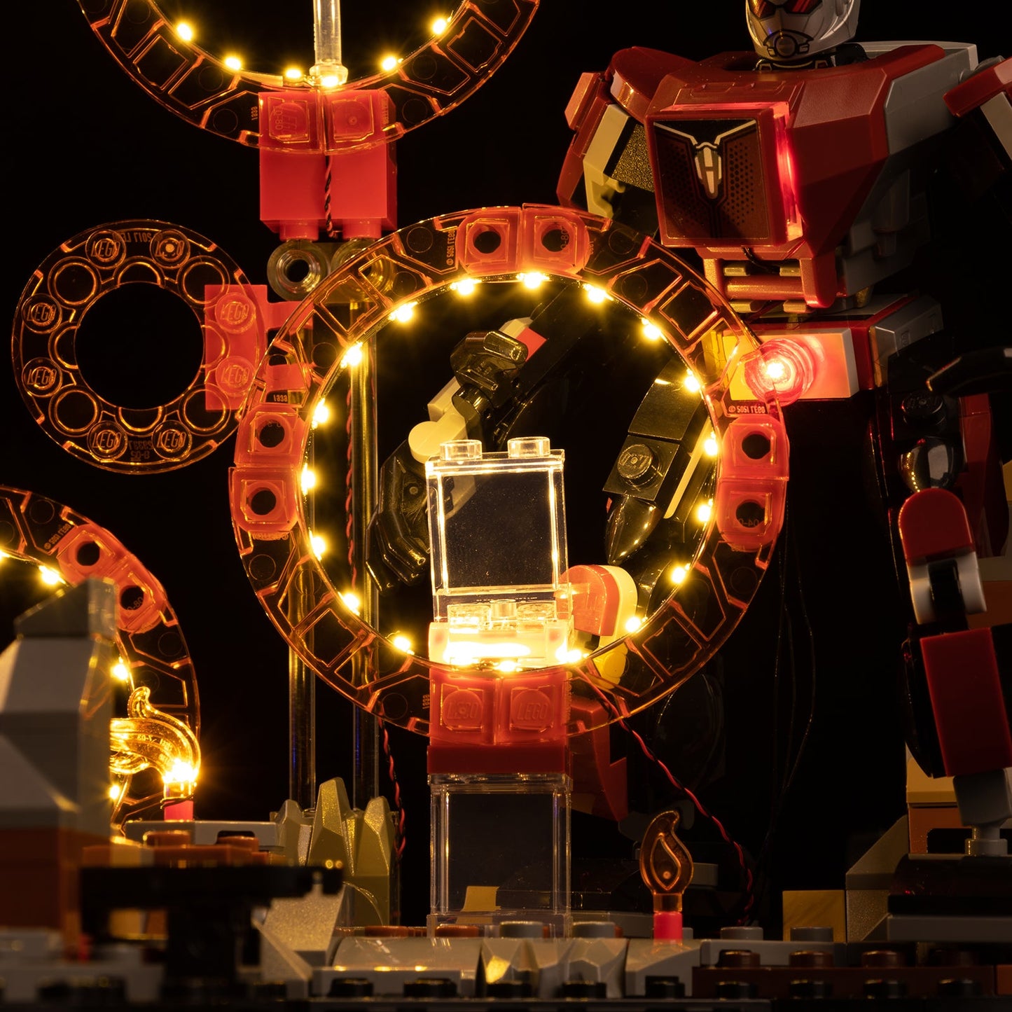 Light Kit For LEGO Avengers: Endgame Final Battle 76323 - 76323-Avengers Endgame Final Battle-8-details
