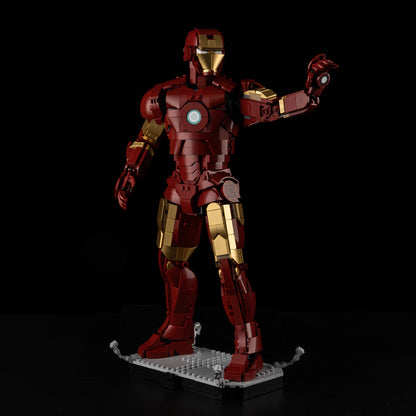 Light Kit For LEGO Iron Man Mark 3 Collectors' Edition 76344