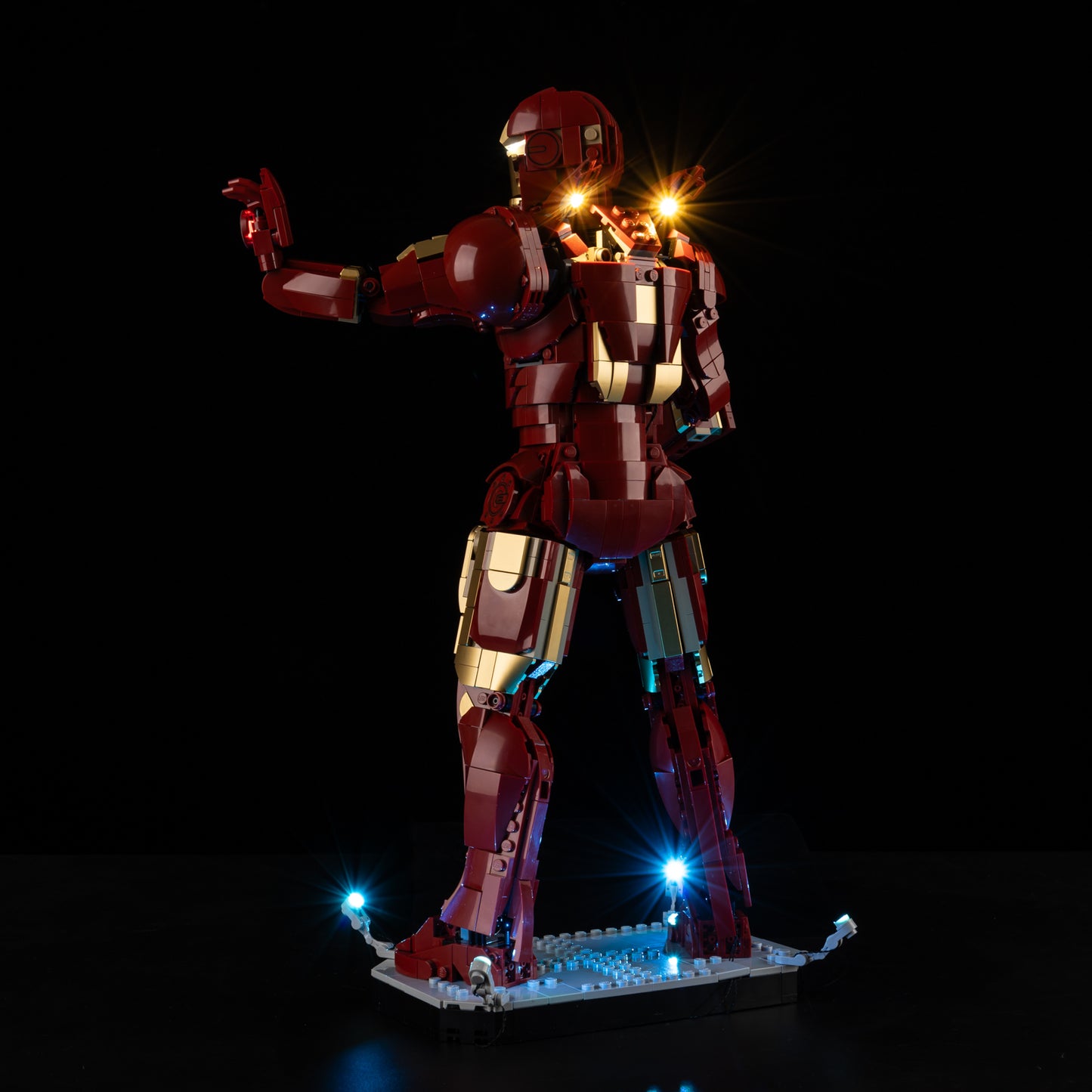 Light Kit For LEGO Iron Man Mark 3 Collectors' Edition 76344
