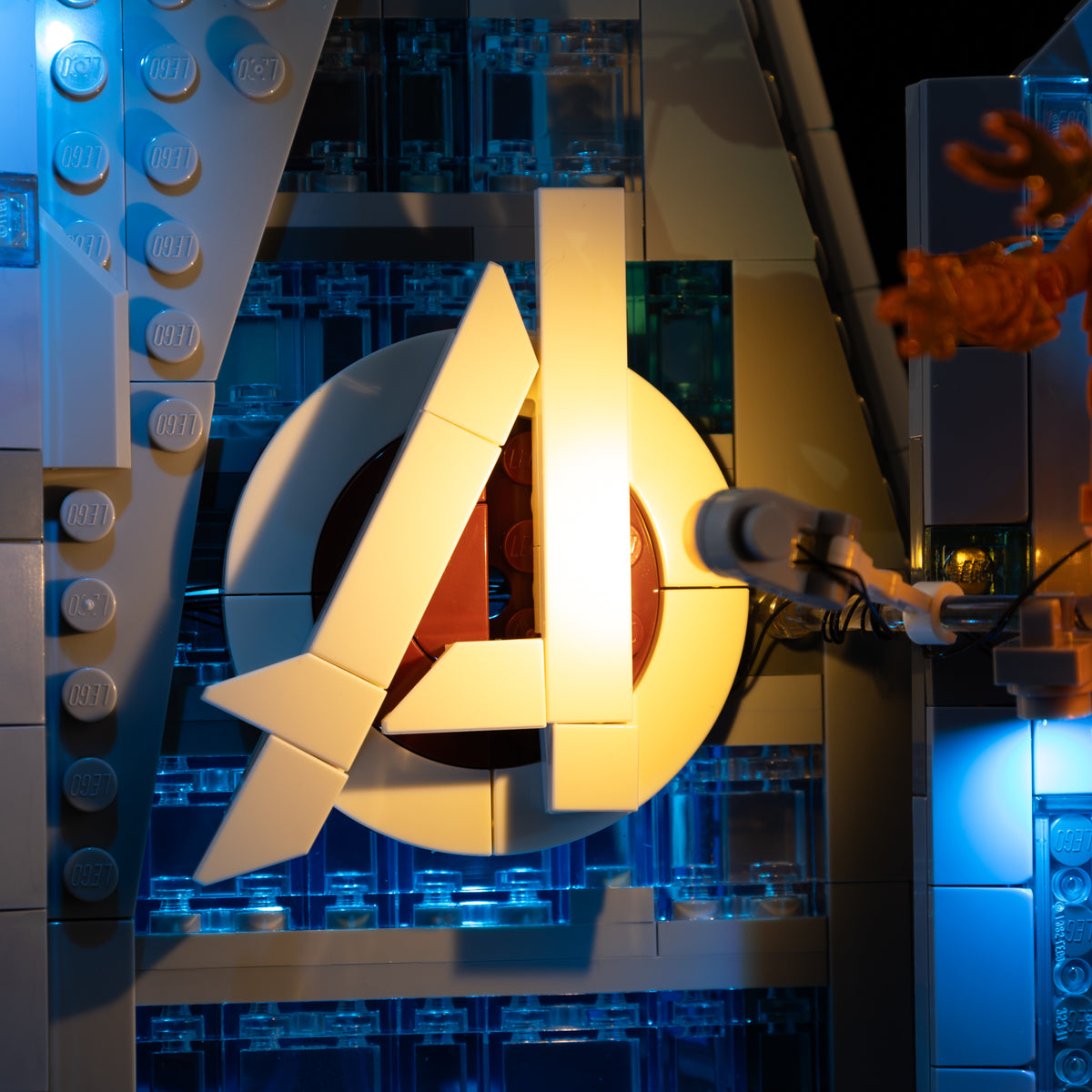 Light Kit For LEGO Avengers: Doomsday New Avengers Tower 76352