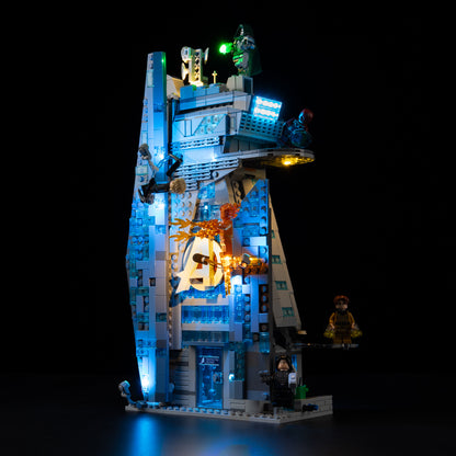 Light Kit For LEGO Avengers: Doomsday New Avengers Tower 76352