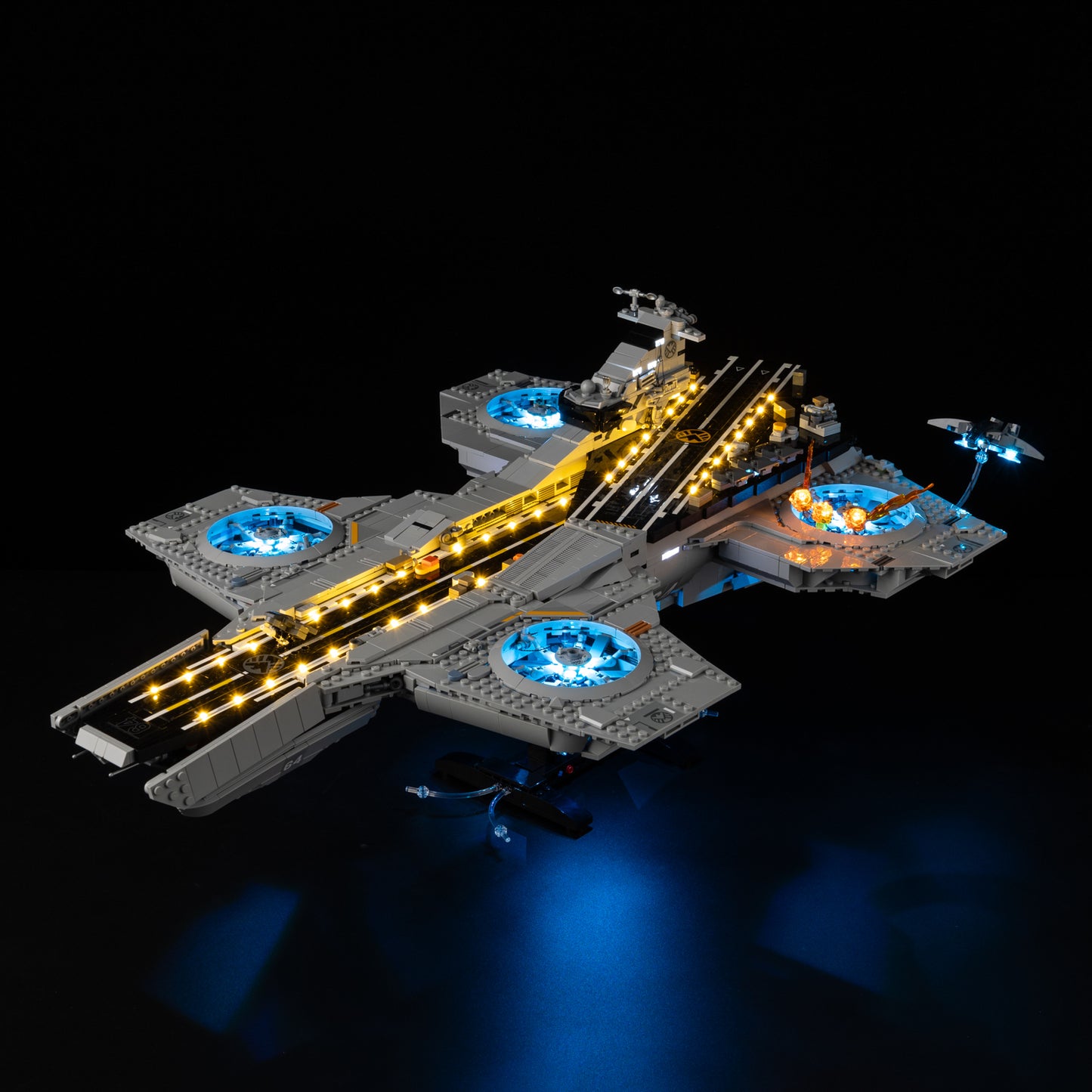 Light Kit For LEGO S.H.I.E.L.D. Helicarrier 76354