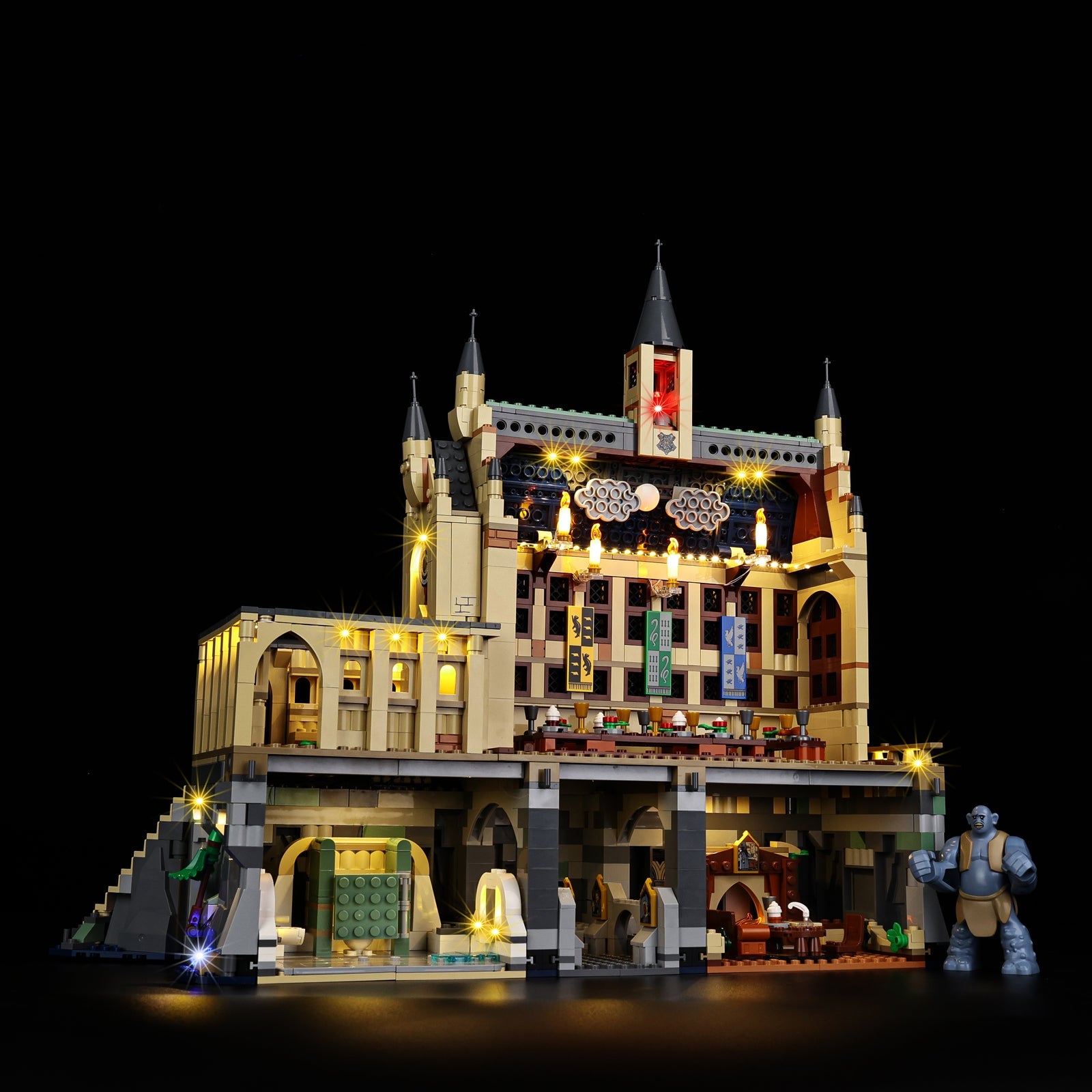 Light Kit For LEGO Hogwarts Castle: The Great Hall 76435 - 76435-Hogwarts Castle The Great Hall-3-on