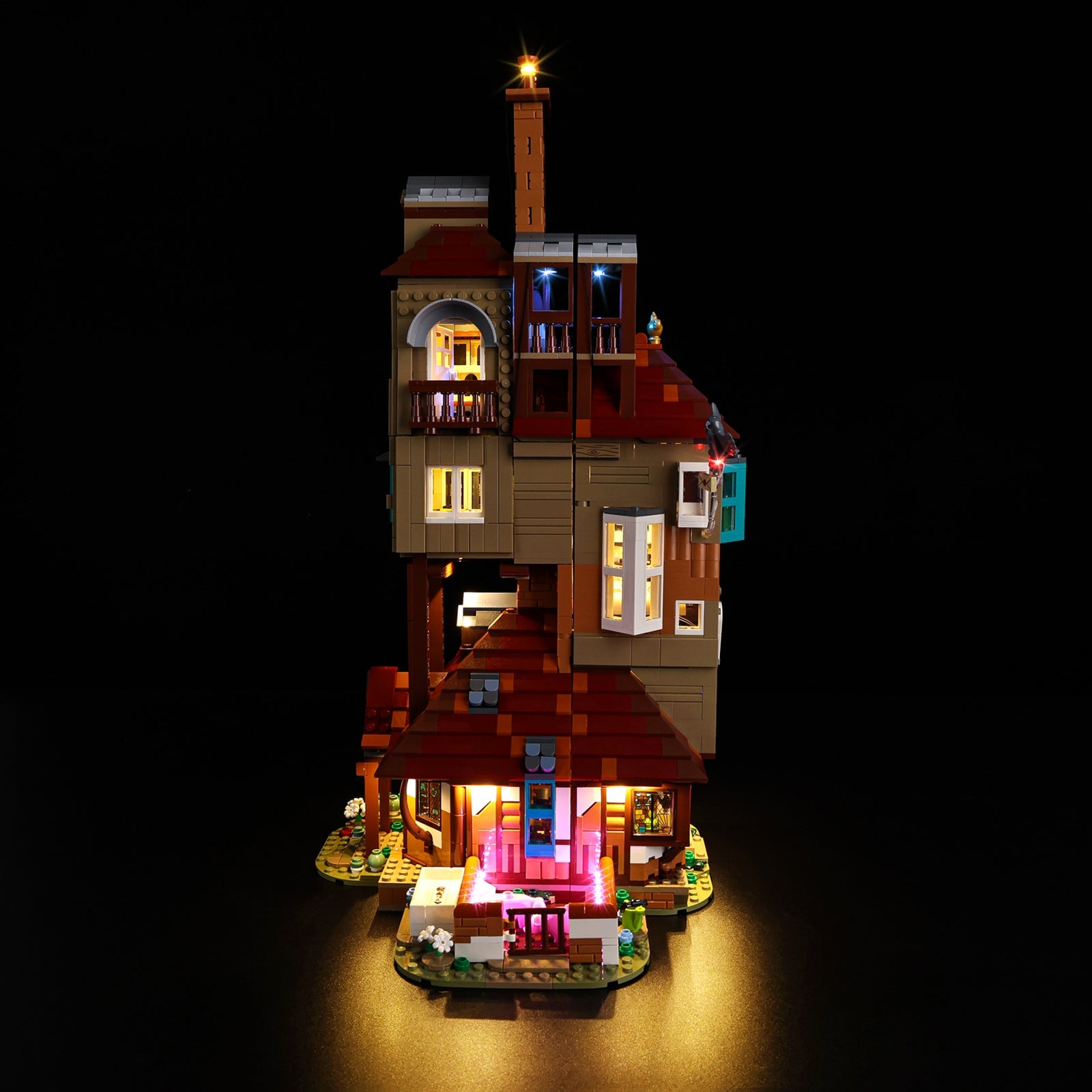 Light Kit For LEGO The Burrow – Collectors' Edition 76437 - 76437-The Burrow Collectors' Edition-3-on