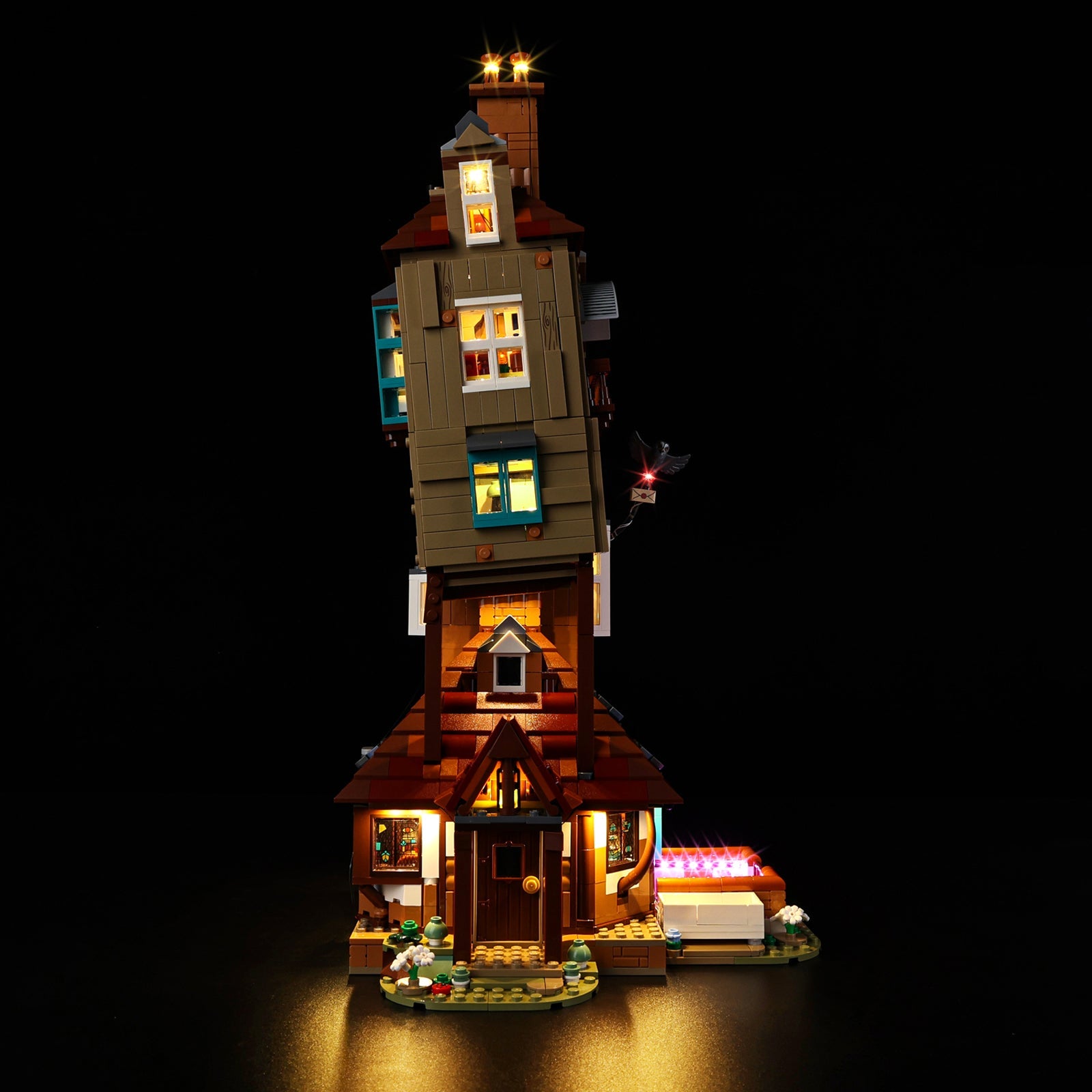 Light Kit For LEGO The Burrow – Collectors' Edition 76437 - 76437-The Burrow Collectors' Edition-5-on