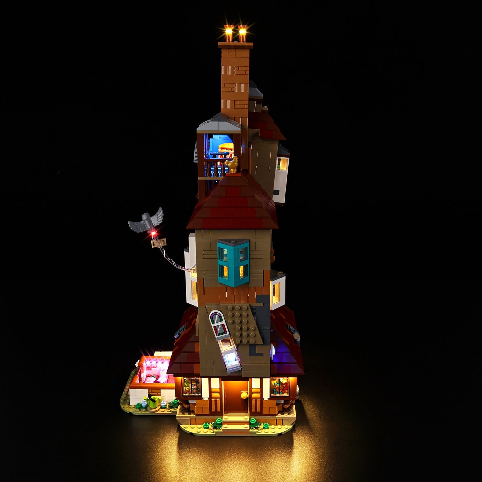 Light Kit For LEGO The Burrow – Collectors' Edition 76437 - 76437-The Burrow Collectors' Edition-6-on