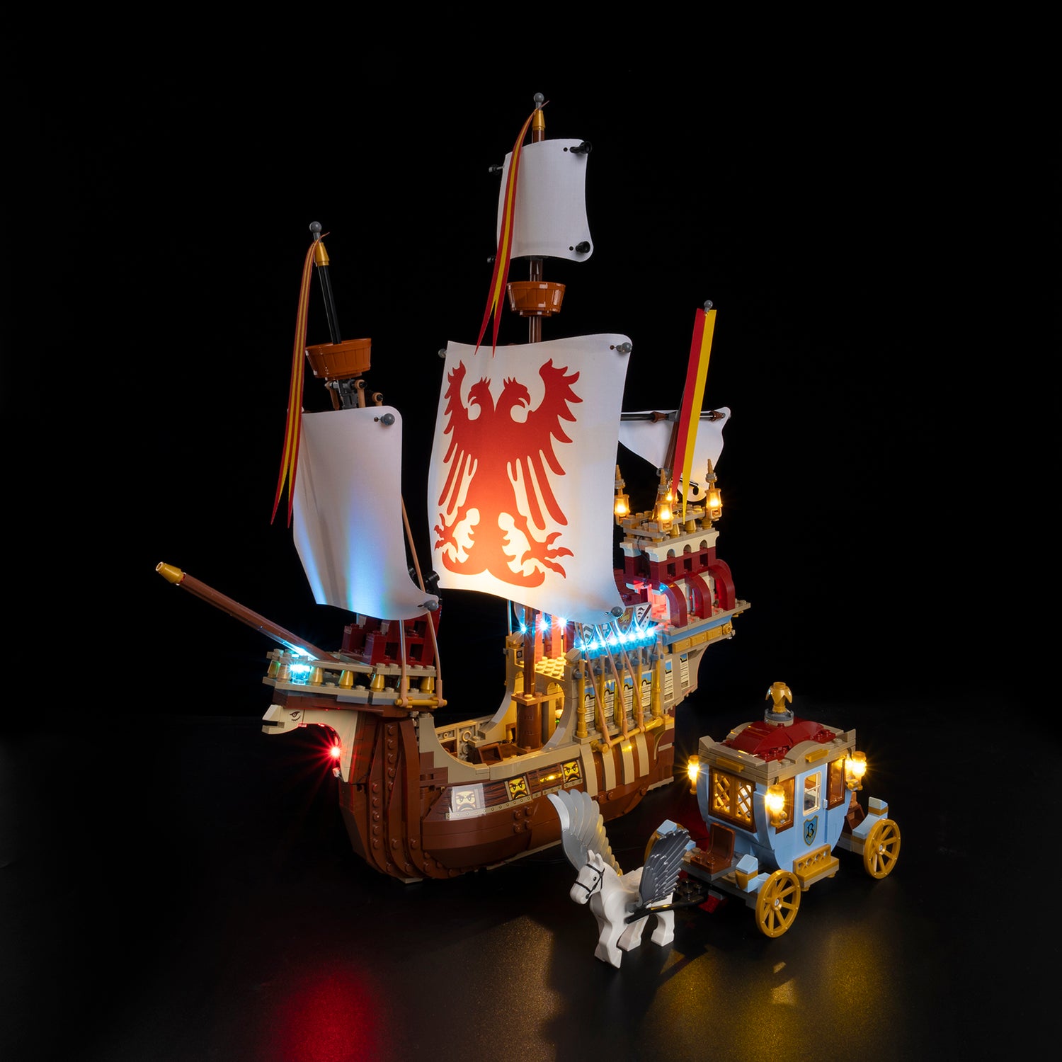 Triwizard Tournament: The Arrival 76440 - lit with full glow, hero view