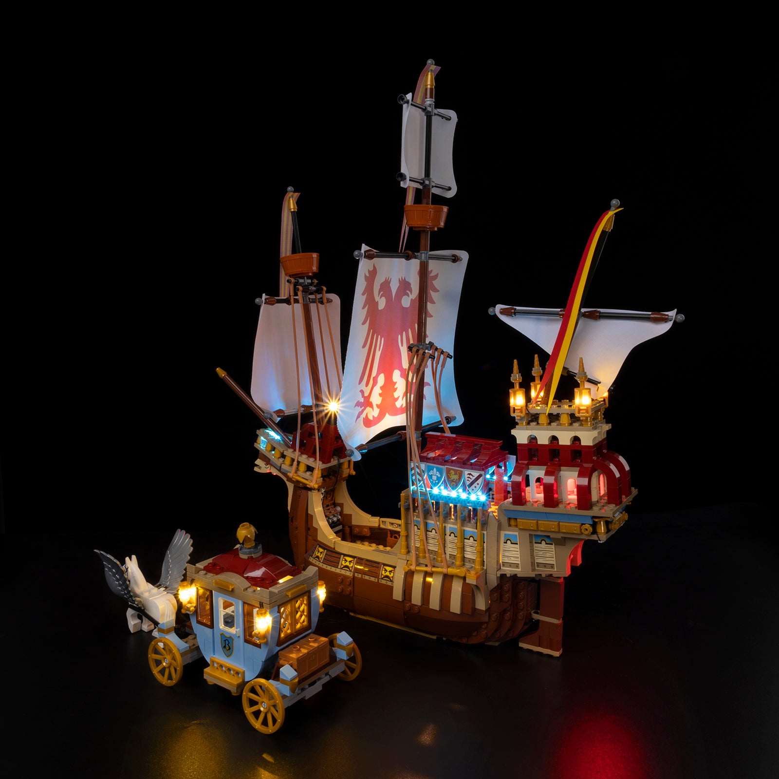 Triwizard Tournament: The Arrival 76440 - alternate angle, lights on