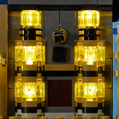 Light Kit For LEGO Diagon Alley: Wizarding Shops 76444 - 76444-Diagon Alley Wizarding Shops-8-details